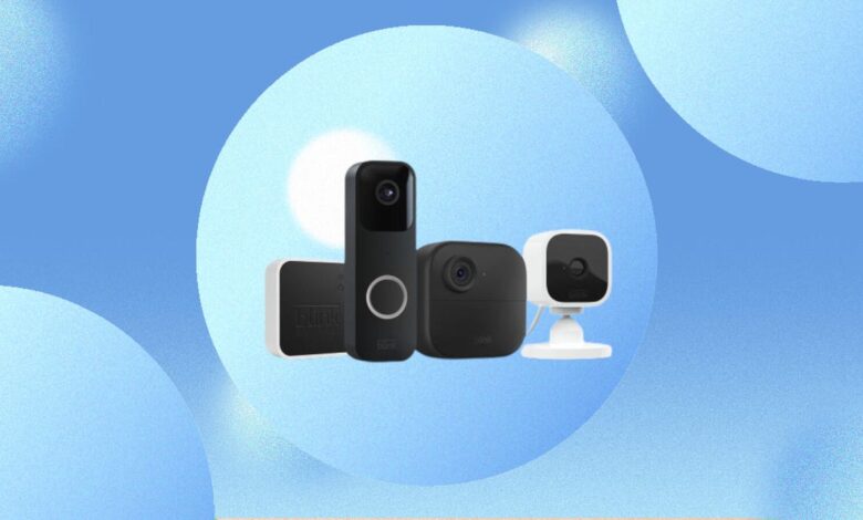 Four Blink camera devices