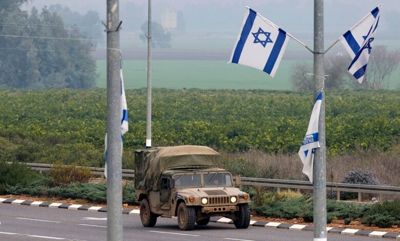 Jeep, Israeli flags